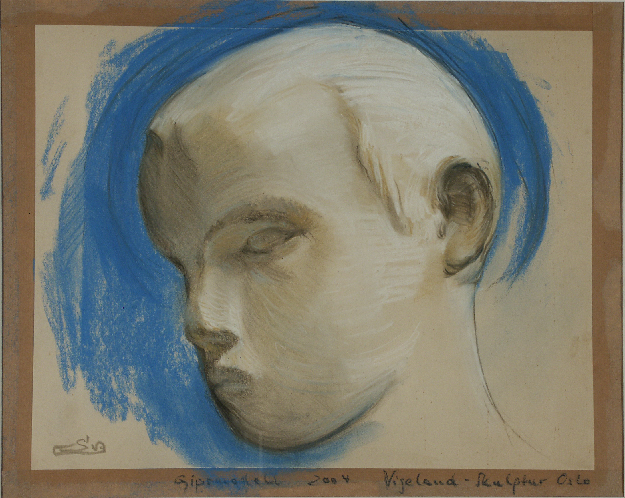 Gipsmodell im Vigeland-Skulpturen-Park ,   Oslo 