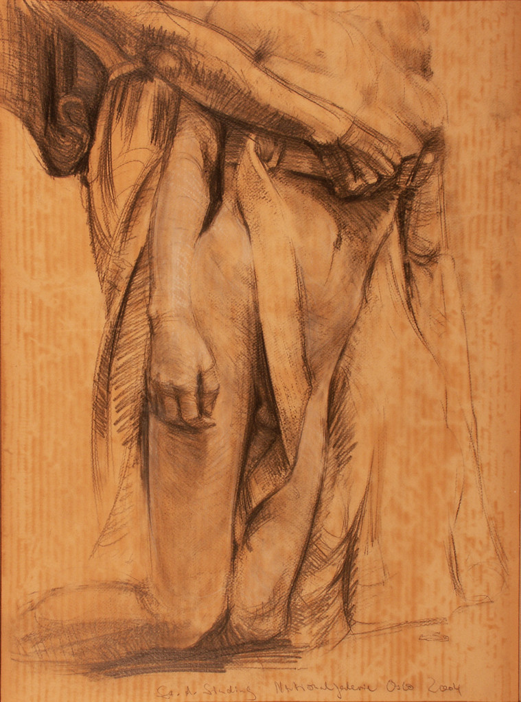 "Barbaren-Frau hält ihren toten Sohn "
A. Sinding    Nationalgalerie  Oslo