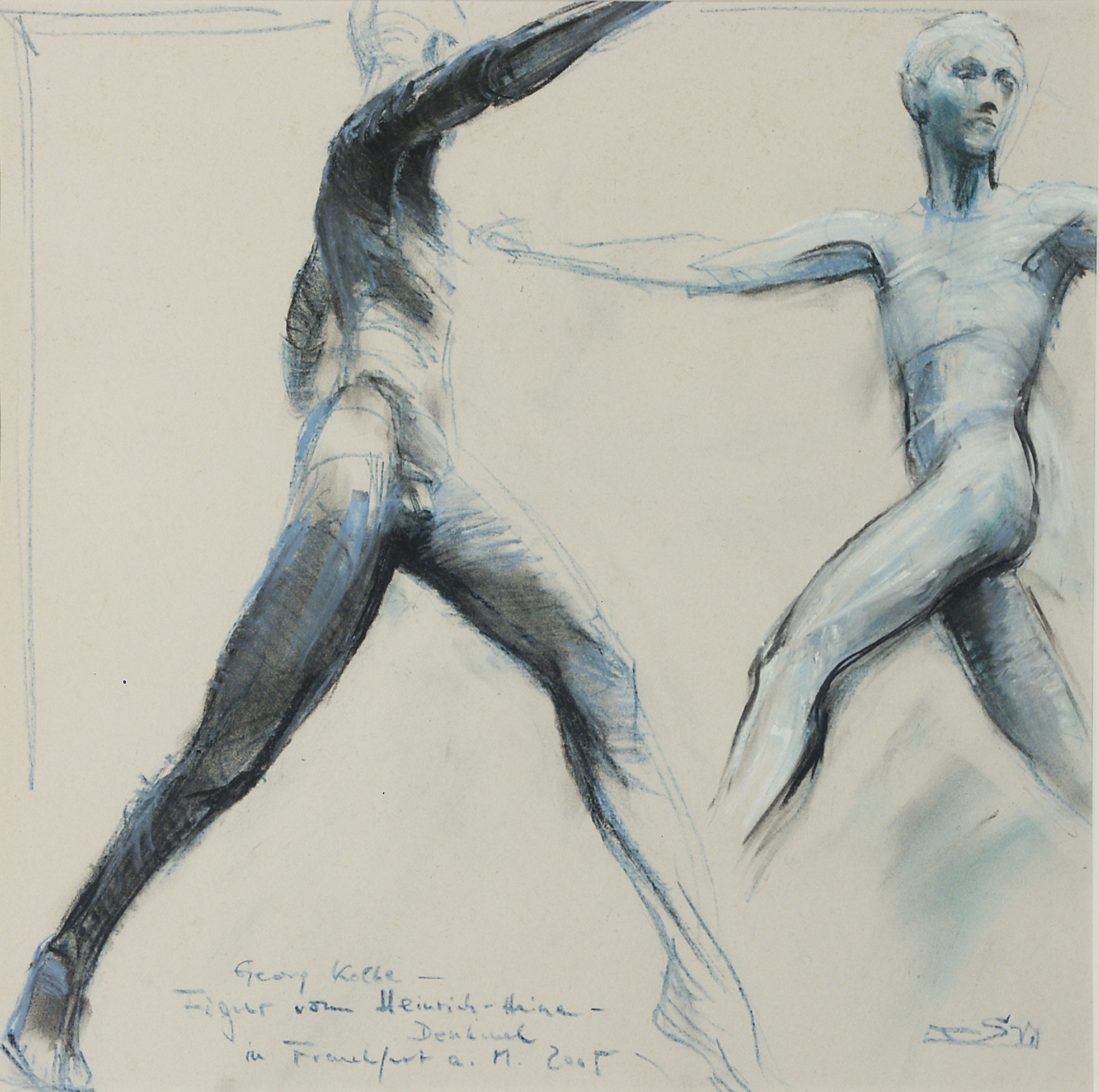 Heinrich - Heine - Denkmal  
Georg Kolbe ,   Frankfurt a. Main 