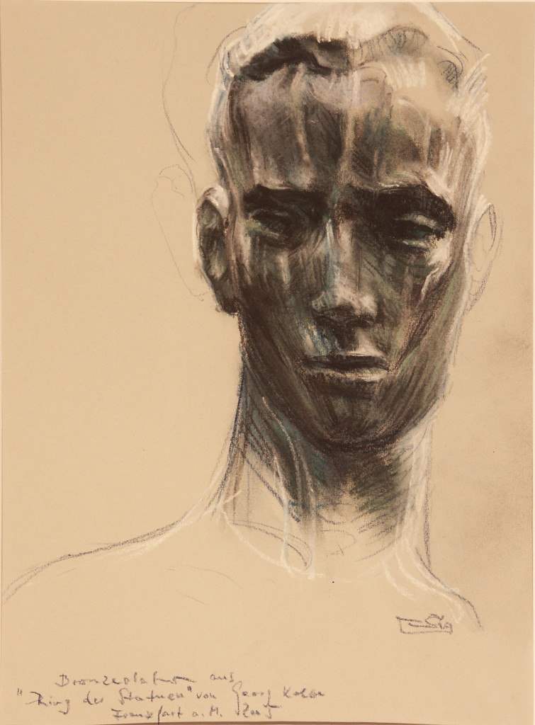 Detail  aus " Ring der Statuen " von  Georg Kolbe    Frankfurt a. Main