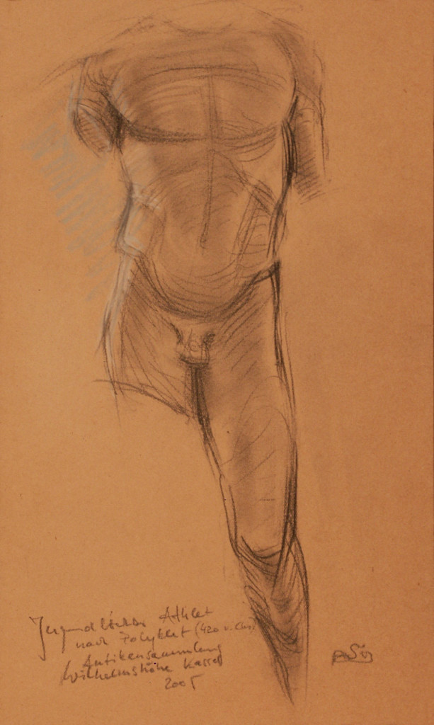 jugendlicher Athlet (röm. Kopie n. Polyklet)        Antikensammlung Wilhelmshöhe   Kassel