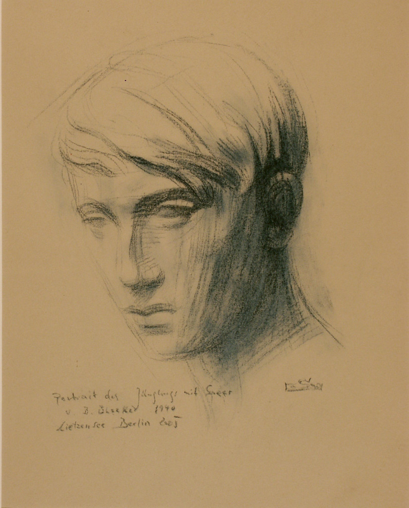 Portrait des "Jüngling mit Speer" 
B. Bleeker 1940
Lietzensee Berlin
