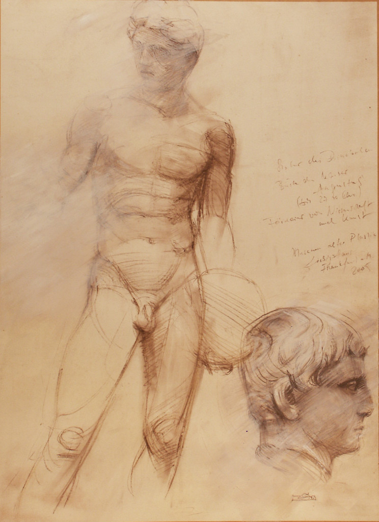 Statur des Diskobolen  &
Büste des Kaisers Augustus
Liebig - Haus   Frankfurt a. Main