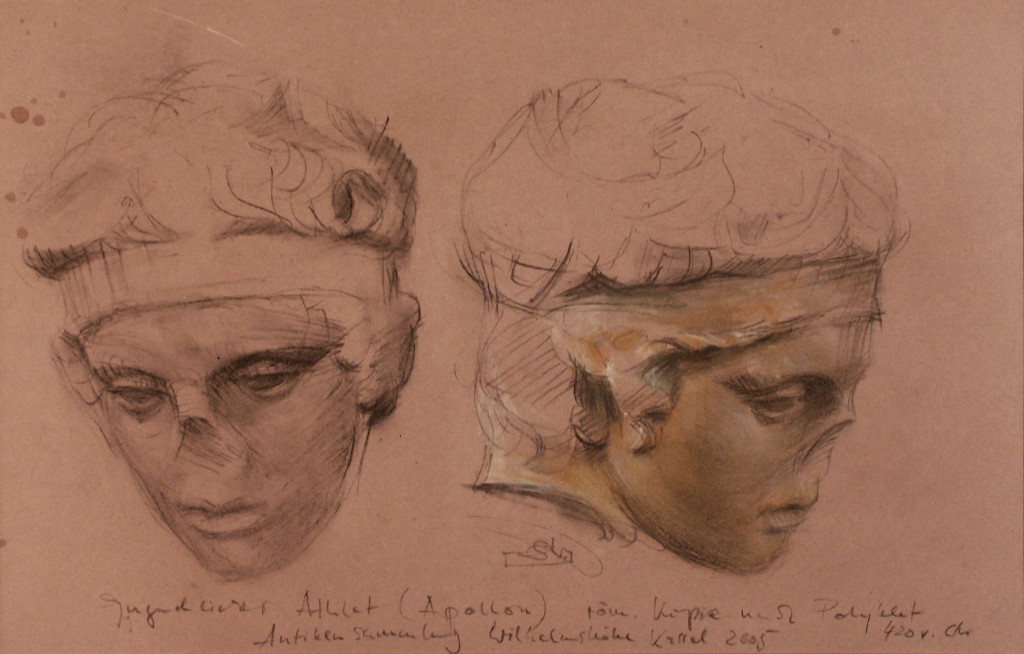 " Apollon "     Antikensammlung  Wilhelmshöhe   Kasse