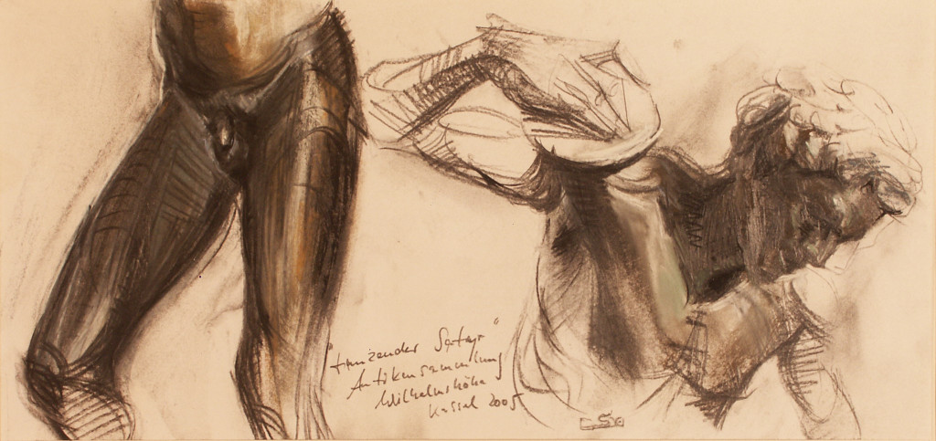 " tanzender Satyr "  Antikensammlung Wilhelmshöhe   Kassel