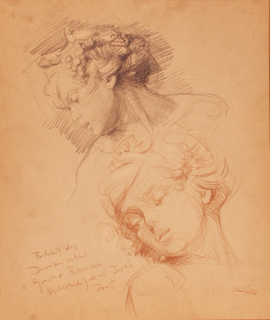 Portrait des "Dornausziehers" von
Gustav Eberlein
Nationalgalerie Berlin