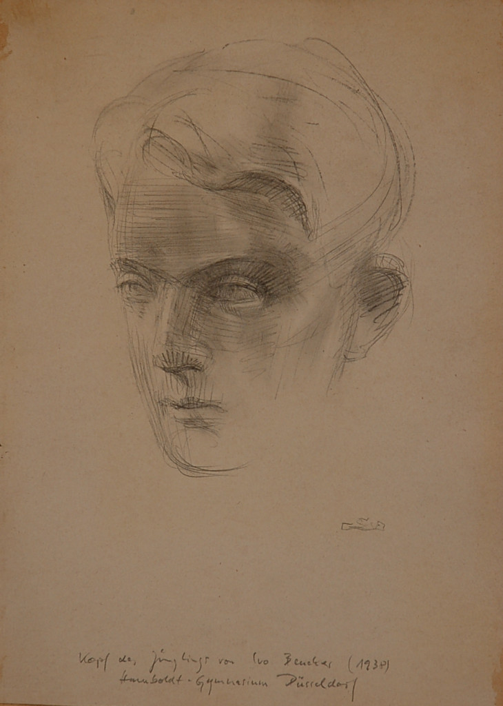 Jüngling von Ivo Becker 1938, Humboldt - Gymnasium,   Düsseldorf