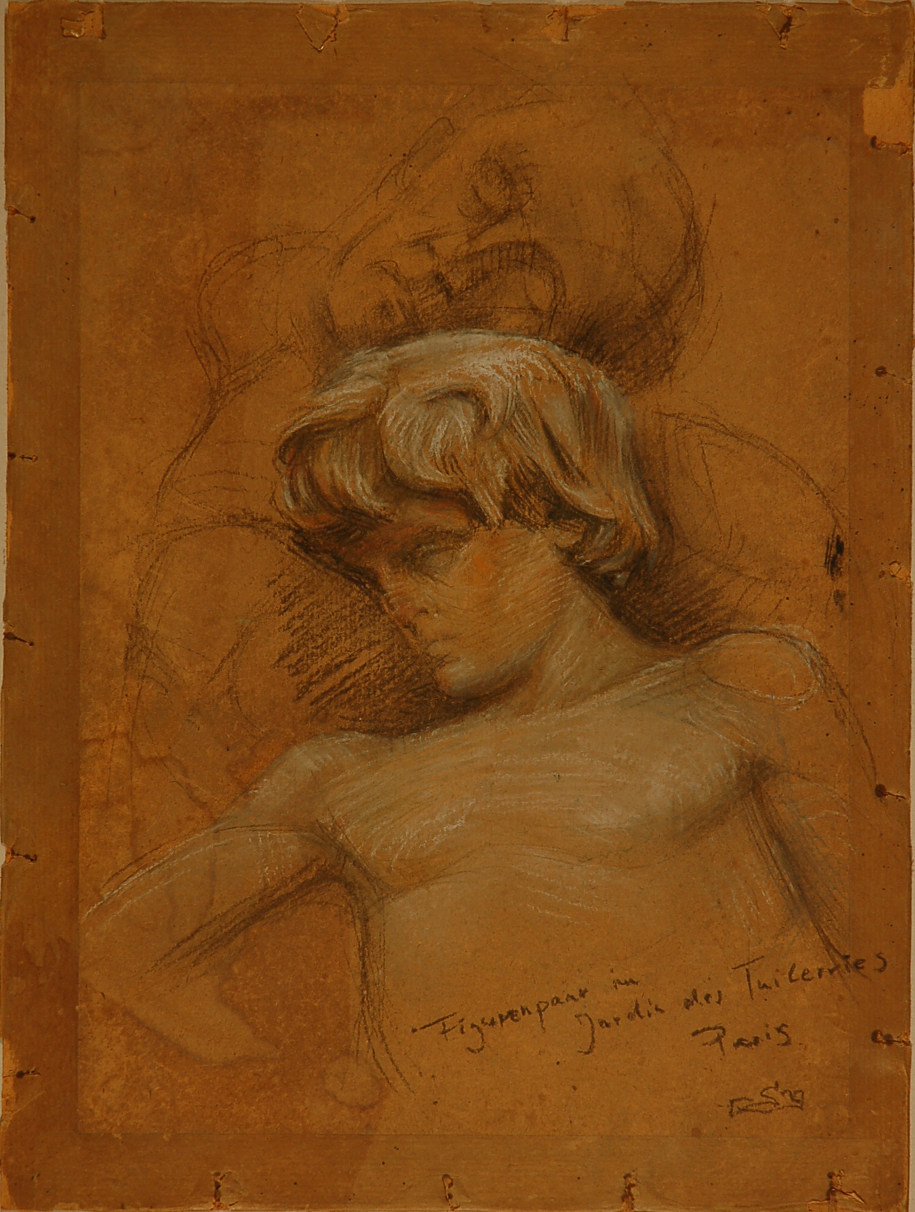 Figurengruppe 
im Jardin des Tuileries Paris 