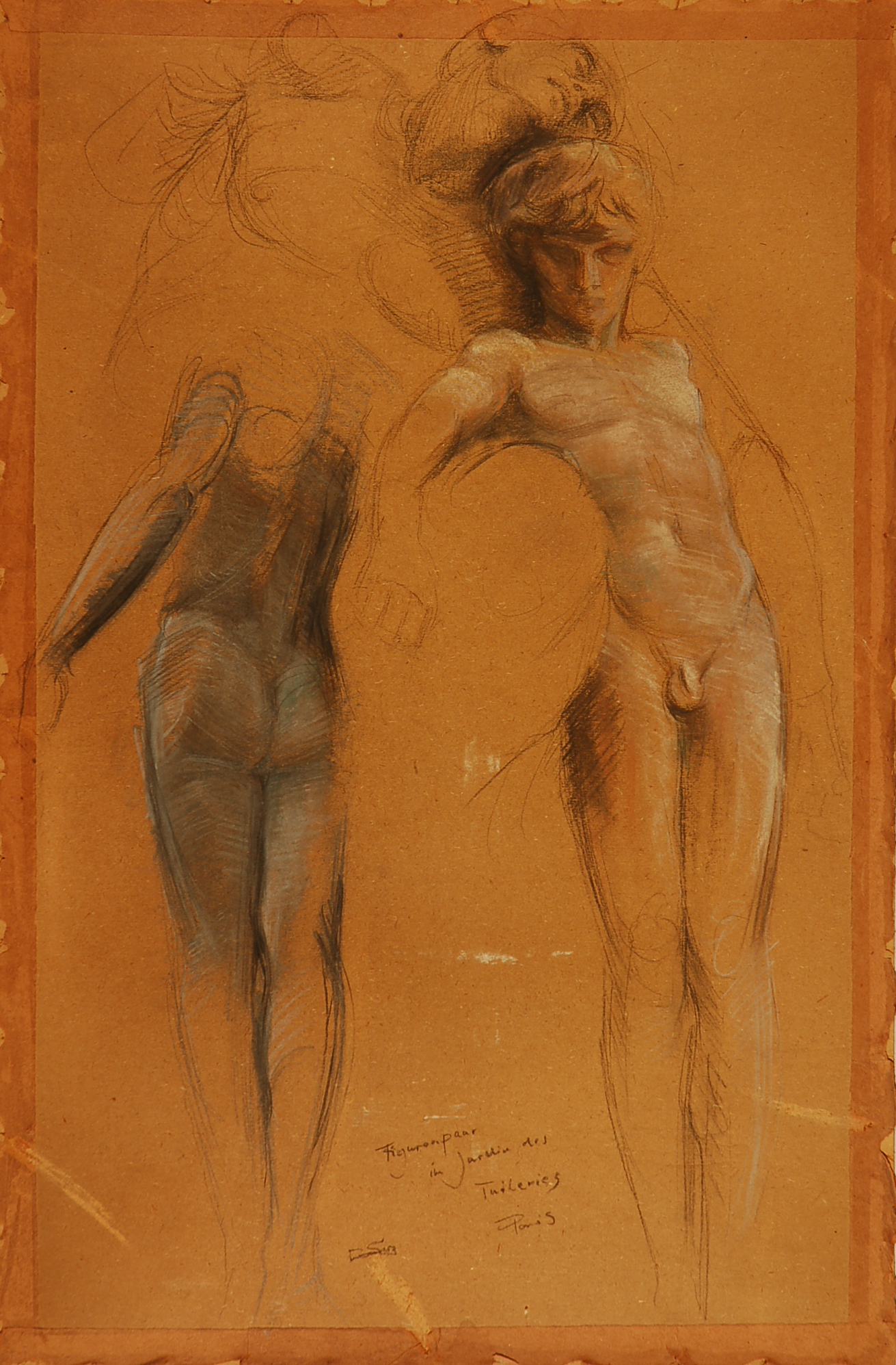 Figurengruppe 
im Jardin des Tuileries Paris 