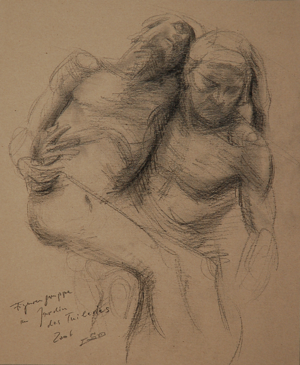 Figurengruppe 
im Jardin des Tuileries Paris 