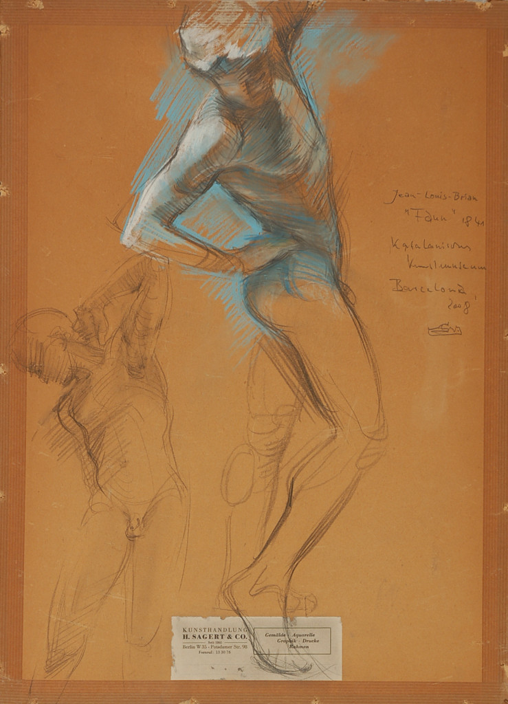 " Faun "  Jean - Louis Brian   1841 Katalanisches Kunstmuseum Barcelona