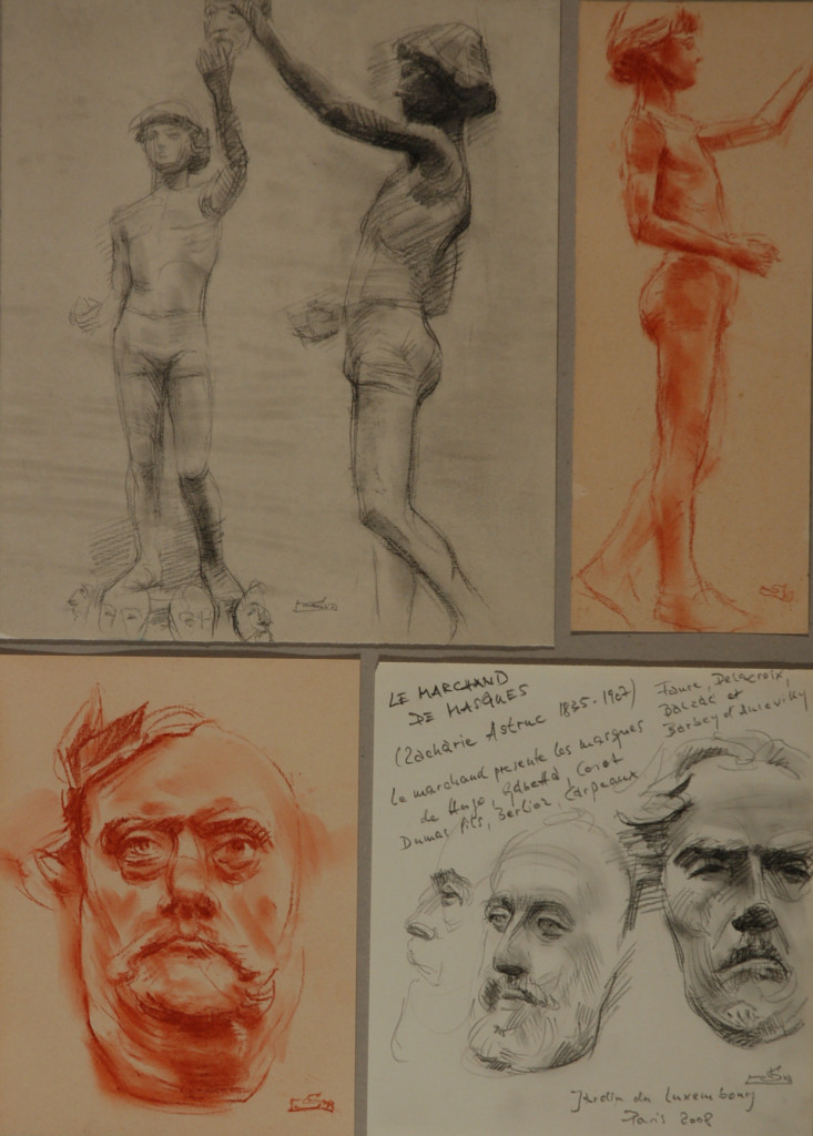 "La Marchand De Masques" 1889
Zachàrie Astrue,     Paris