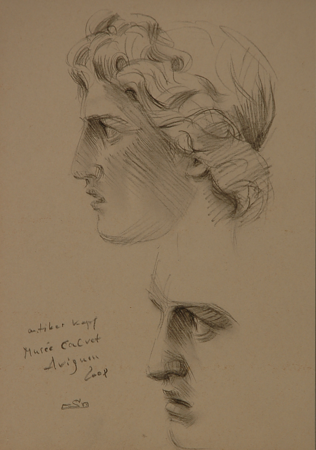 antiker Kopf
Museé Calvet Avignon