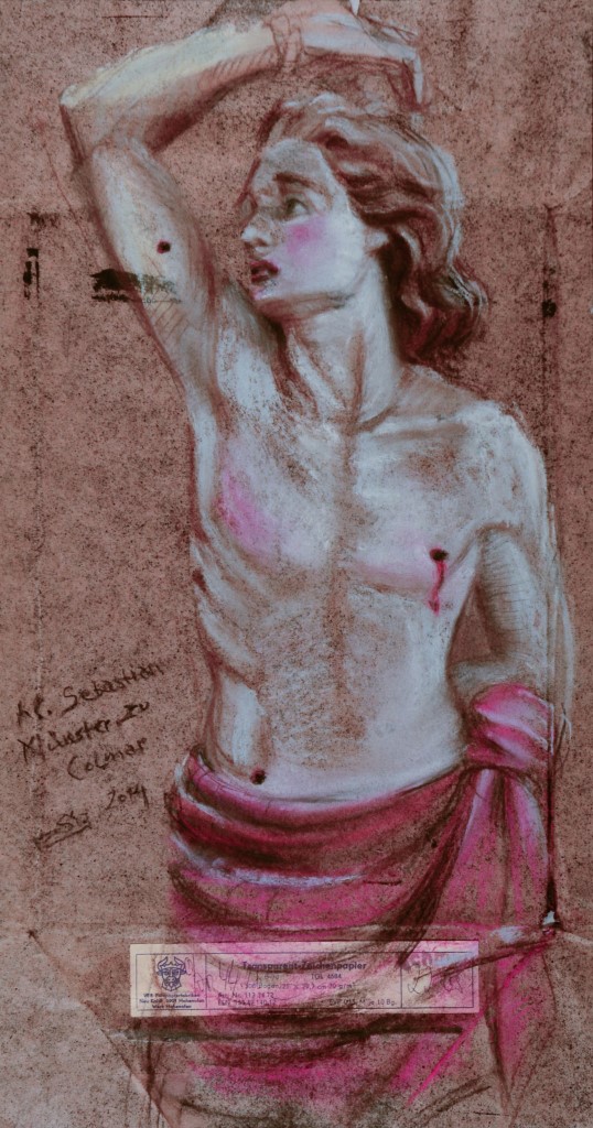 hl. Sebastian   Münster zu Colmar  2014